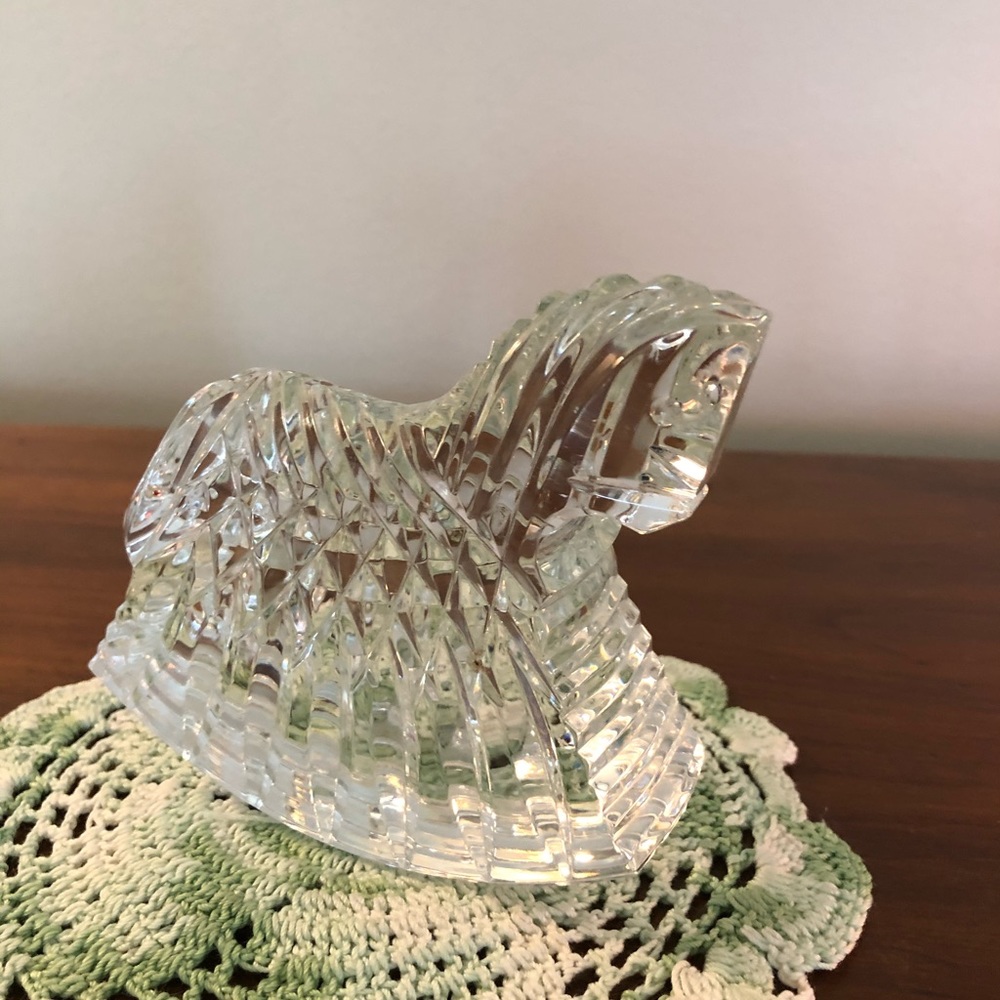 Waterford Crystal Rocking Horse